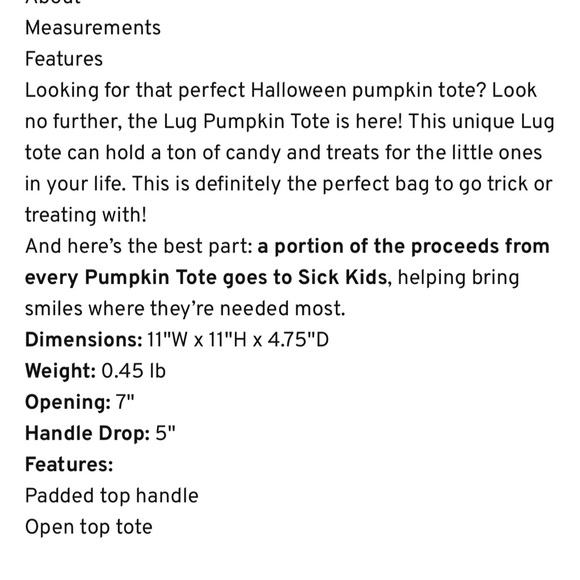 NWT Lug Pumpkin Tote in Wickedly Green 💚 - Picture 11 of 11